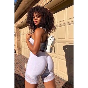 Fashion Nova Everly Lace Biker Shorts